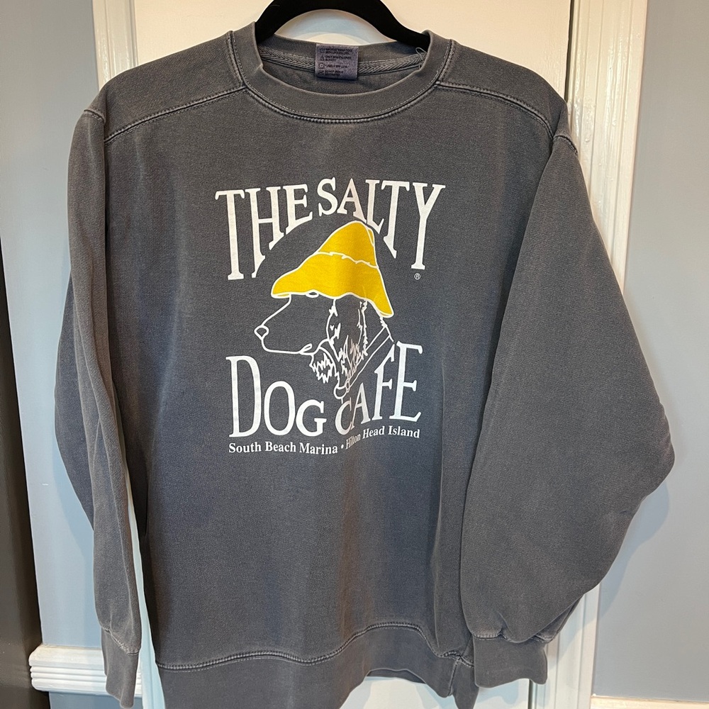 Comfort Colors Charcoal Crewneck Sweater